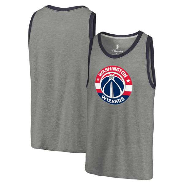 Washington Wizards Team Essential Tri-Blend Tank Top - Heather Gray,We sell and wholesale Washington Wizards Team Essential Tri-Blend Tank Top - Heather Gray on line form chian!